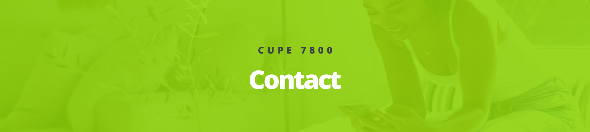 Contact Banner Image