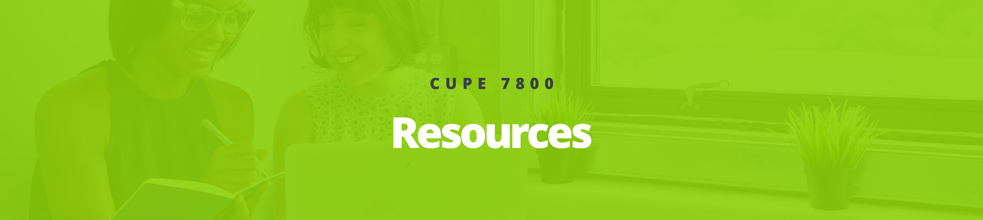 Resources Banner Image